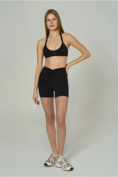 Nala Activewear Angelina Sculpt Yüksek Bel Büzgü Detaylı Biker Şort