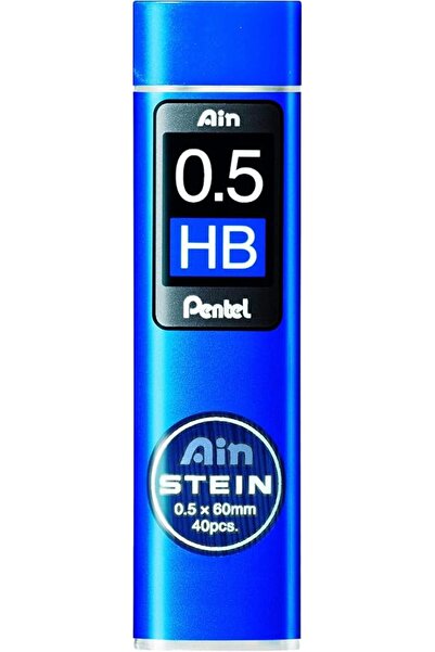 Pentel Ain Stein Mechanical Pencil Lead, 0.5mm HB, 40 Leads (C275-HB)