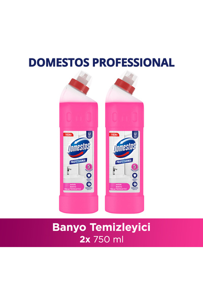 Domestos Professional Asidik Banyo Temizleyici 750 ml x2