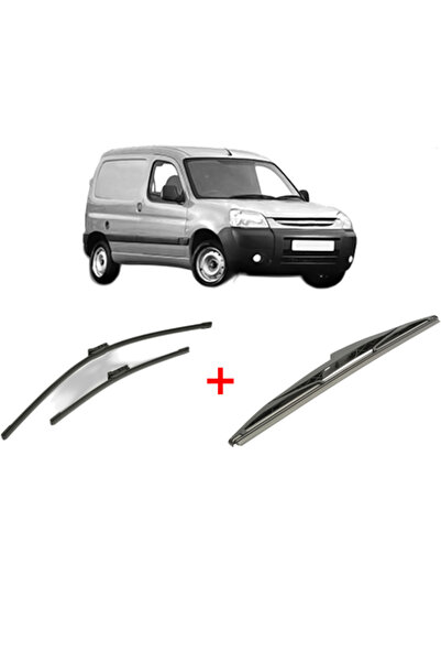 Bosch Set of 3 wipers PEUGEOT PARTNER Box Body/MPV 1996 - 2015, for windshiel...