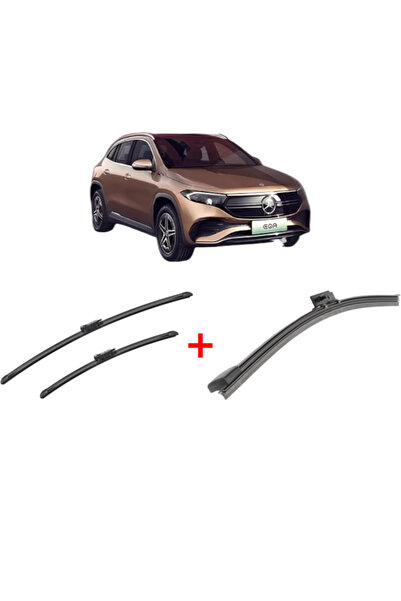 Bosch Комплект от 3 чистачки MERCEDES-BENZ EQA (H243) 2021, за предно и задно...