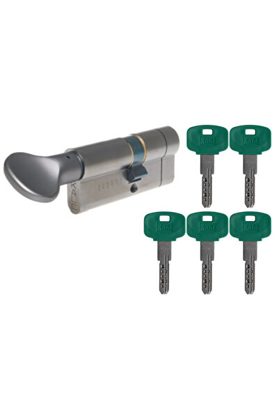 Kale Kilit Kale 264Btsm Ball Locked Cylinder with Latch Anthracite 5 Keys (68...
