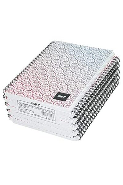 GENERAL FIS Light LINBA51610S Single Ruled Spiral Notebook with Soft Cover (1...