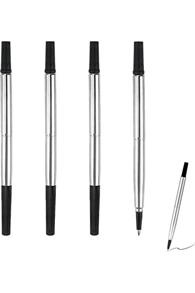 KASTWAVE Rollerball Refill for Parker, 4 Pack Medium Tip (0.7mm) Refills Ball...
