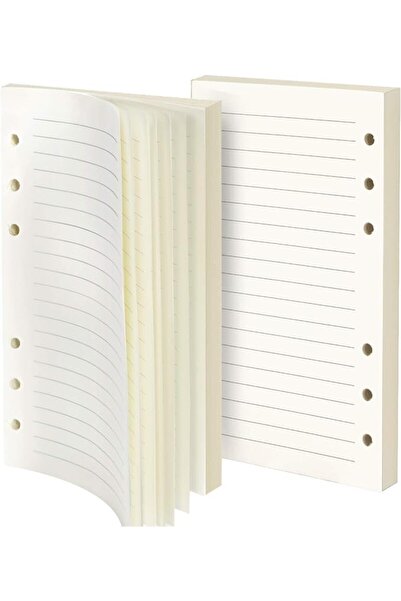 Vosaplk Purture Refill Lined Paper, Leather Journal Refills Lined, 6-Holes In...