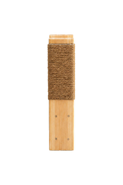ZOUQAHUB Makiwara Karate Training Board – 18 Inch Wooden Striking Pad with Na...