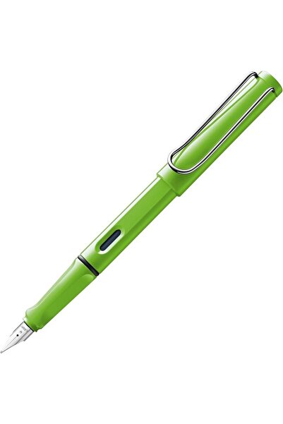 Lamy قلم حبر سفاري 013 - قلم حبر أخضر عصري بتصميم مريح وتصميم لا يتأثر بمرور ...