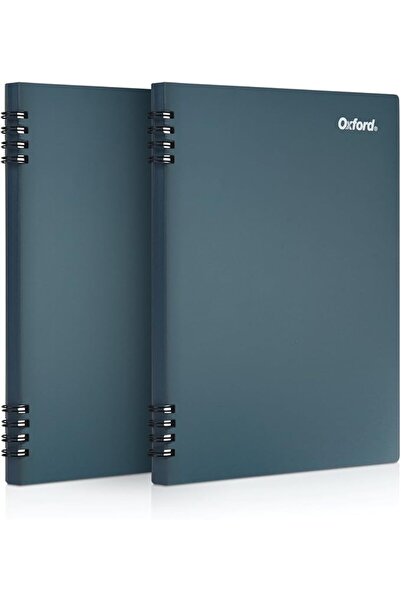 Oxford Stone Paper Notebook, 14 cm x 21.6 cm, Blue Cover, 60 Sheets, 2 Pack (...