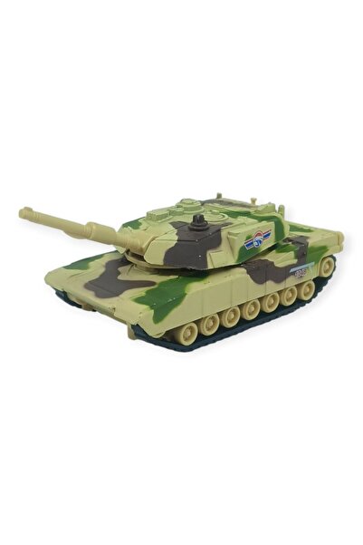 Sunman Kamuflajlı Askeri Tank Oyuncak - Gerçekçi Detaylı Model Savaş Tankı - ...