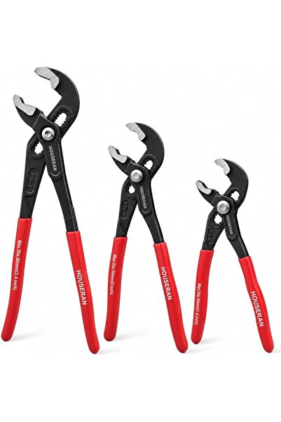 GENERAL 3 PCS Water Pump Pliers Set, Slip Joint Plier, 12/10/7 Inch