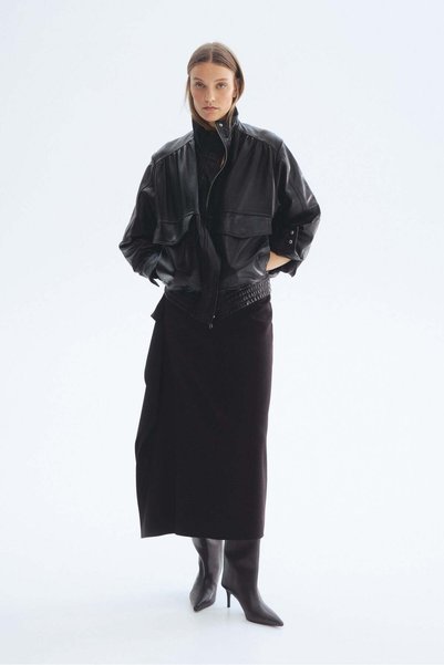 H&M Flounced midi skirt