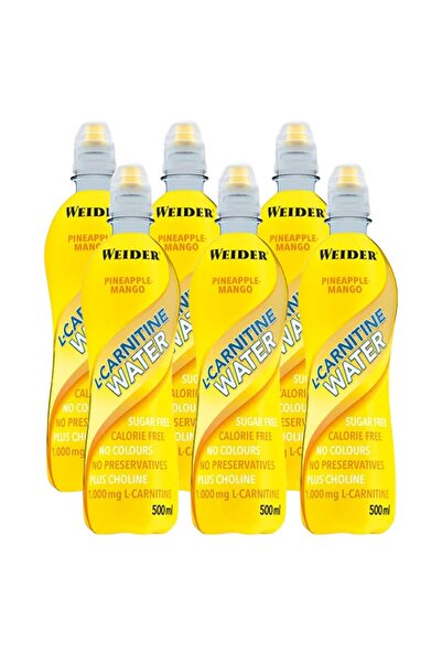Weider Nutrition Ρόφημα L-Καρνιτίνης (6 X 500 ml) Ανανάς - Μάνγκο