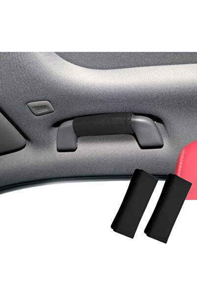 GENERAL 2PCS Car Inside Door Handle Protector, Car Handle Protector, Leather ...