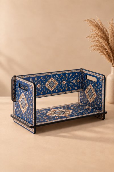 İsfahan TA Heybe Desktop Bookshelf Organizer |   Semerkand