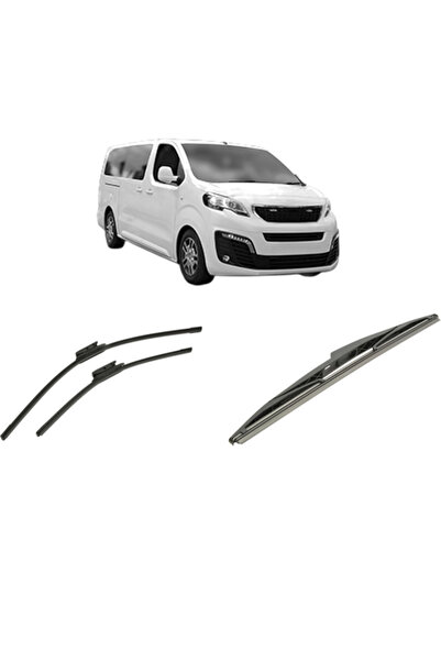 Bosch Комплект от 3 чистачки за PEUGEOT EXPERT Bus (V_) 2016-2023, за предно ...