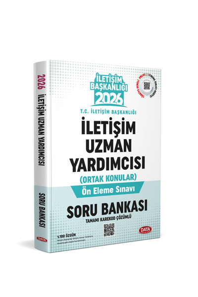 Data Yayınları İletişim Başkanlığı İletişim Uzman Yardımcısı Soru Bankası 2026