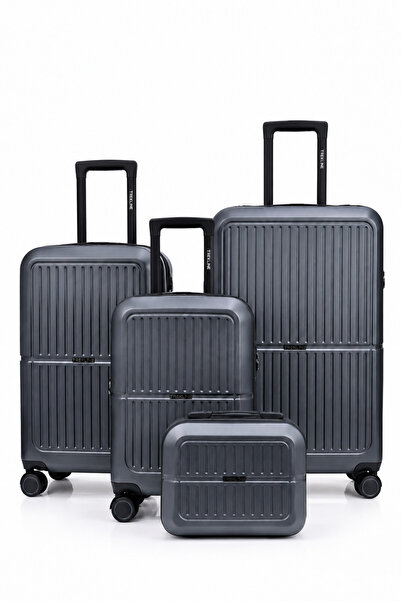 LUGGBAG مجموعة حقائب تريكلاين، 4 قطع، موديل Too7، مقاسات 28/24/20/14، مصنوعة ...