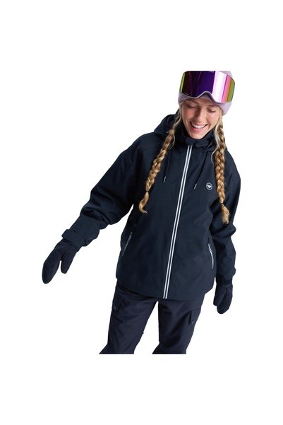 Roxy Landscape Jk Kadın Siyah Snowboard Ceketi KADIN SNOWBOARD CEKETİ ERJTJ03532