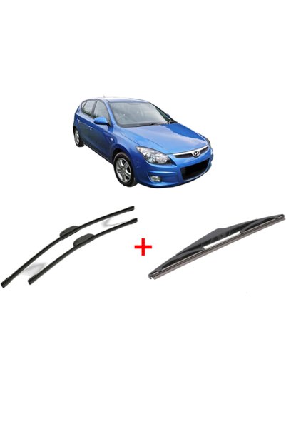 Bosch Set of 3 wipers HYUNDAI i30 (FD) 2007 - 2011, for windshield and rear w...