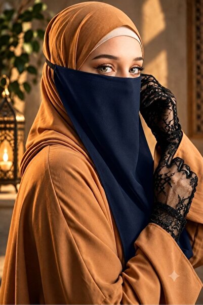Rana حجاب من حرير المدينة مقاس 30 سم × 35 سم