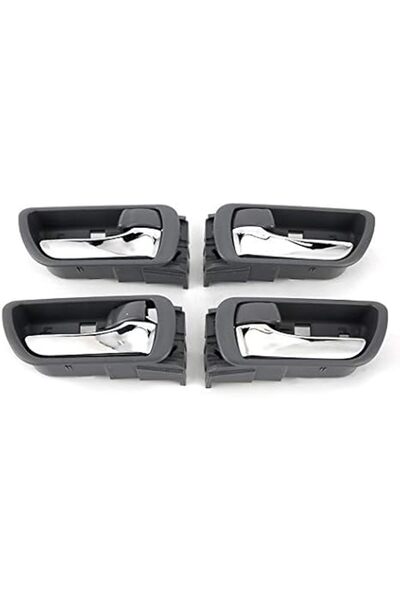 YUEHISY 4pcs Car Interior Door Handles, 69206‑33030 Replacement for 2002‑2006...