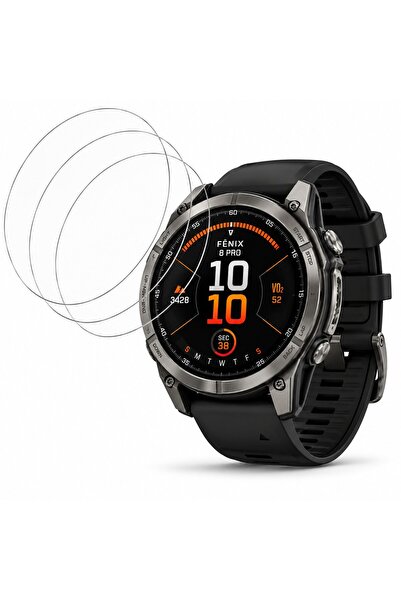 Siena Set de 3 folii de protecție pentru ecran pentru Garmin Fenix 8 Pro, 51m...