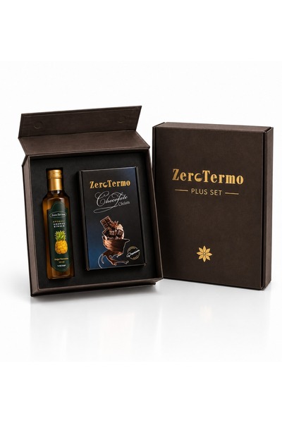 Plus Set – Toz Çikolata + Bromelain Ananas Sirkesi