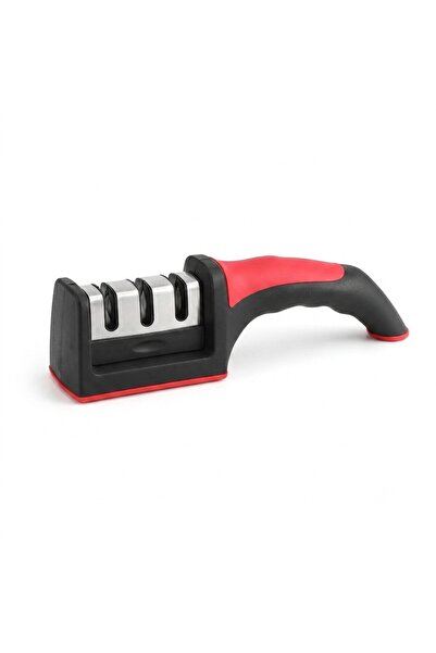 NEXTLY Ascuțitor manual pentru cuțite și foarfece 3-în-1 NEXTLY, Mediu/Fin, N...