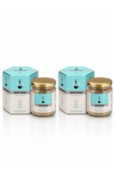 ZEROTERMO Portakal Aromalı 2'Lİ Kavanoz Karışık Bitki Çayı