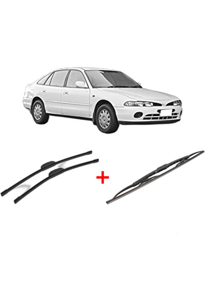 Bosch Set de 3 ștergătoare MITSUBISHI GALANT VII (E5_A, E7_A, E8_A) 1992 - 19...