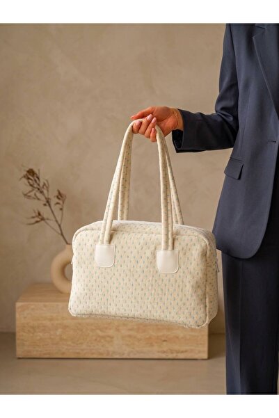 tozren Organizer Baby Care Bag (Muslin Fabric, Mommy Bag)