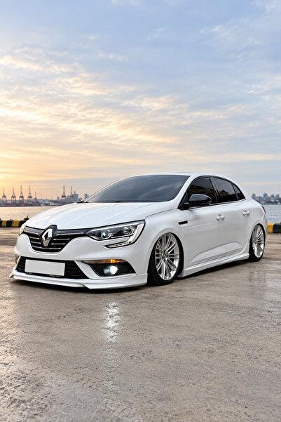 ModGR-Dizayn RENAULT MEGANE 4 ARACA ÖZEL BOYALI YAN MARŞİPYEL A+ FİBER BULUT ...