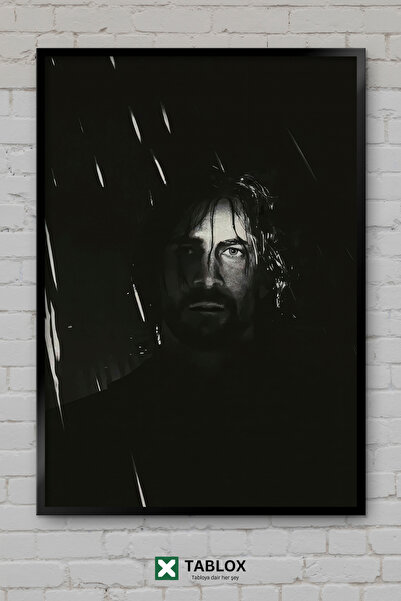 tablomaxtbx Alan Wake video igra horor triler pisac poster okvir izgled dekor...