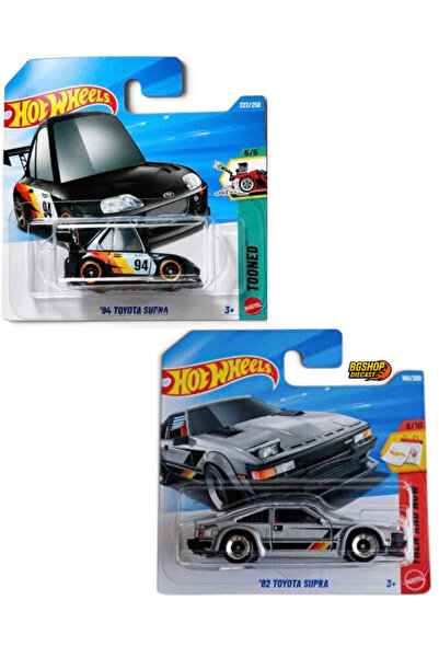 HOT WHEELS TOONED '94 Toyota Supra - ‘ 82 Toyota Supra
