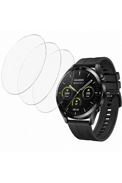 Siena Set de 3 folii de protecție pentru ecran pentru Huawei Watch GT 3, 46mm...
