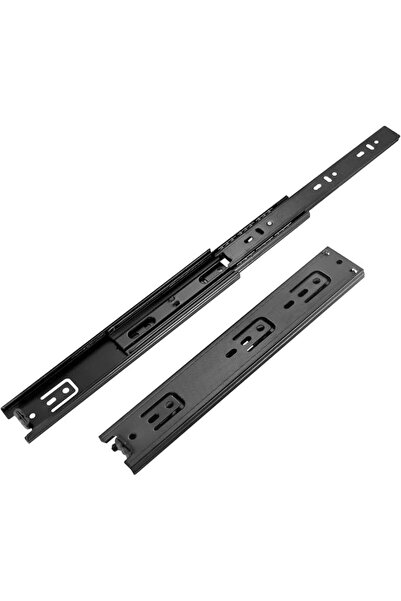 Bbtcxjs 2 Pcs Drawer Slides, Soft Close Ball Bearing Drawer Runners, 3 Folds ...