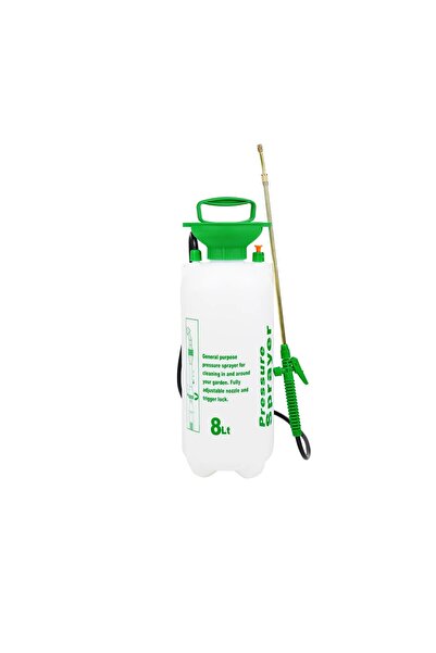 NEXTLY Pulverizator manual de grădină 8L NEXTLY, Lance metalică, Duză reglabi...