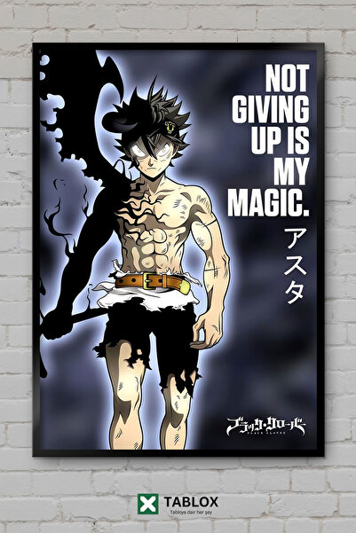 tablomaxtbx Najbolji anime citati Asta Black Clover citat Manga okvir izgleda...