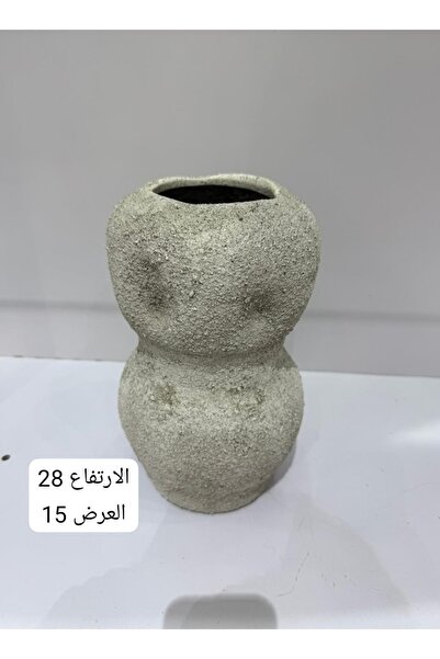 Generic Cement Decorative Vase with a Stone Texture – Modern and Distinctive ...