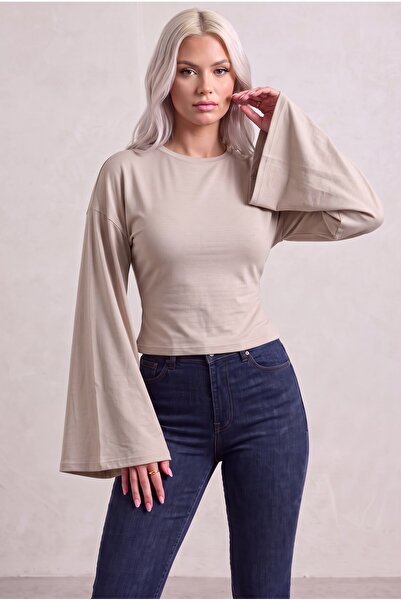 Teenage Millionaire Women's mink crew neck waist-fitted women's spanish long ...