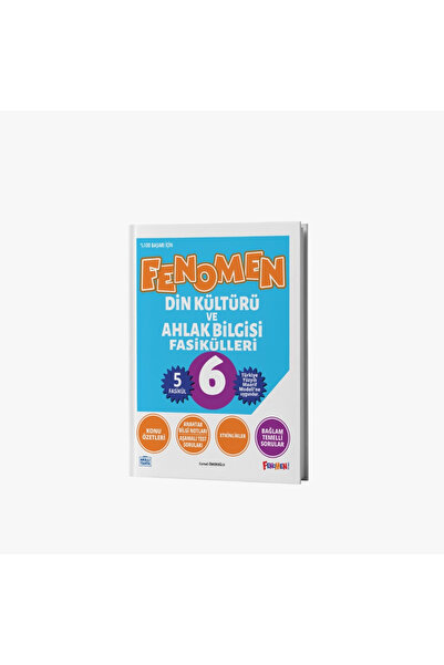 fenomen okul FENOMEN 6 DİN KÜLTÜRÜ VE AHLAK BİLGİSİ FASİKÜLLERİ (TOPLAM 5 FAS...