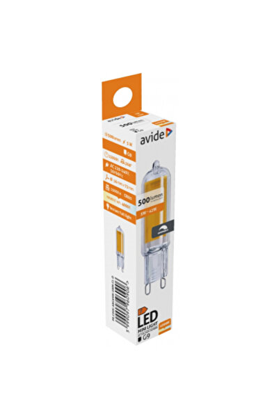 Avide LED 5W G9 COB Λευκό Νεξινέργιο 4000K Ρυθμιζόμενης Έντασης