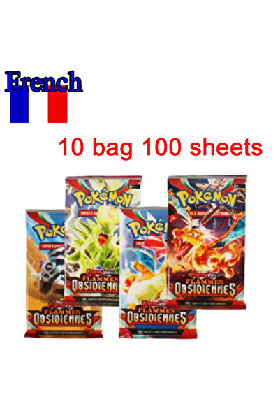 Choice FR 10 Bag-FLAMMES 360P French Pokémon TCG: Ecarlet & Violet Etsncelles...