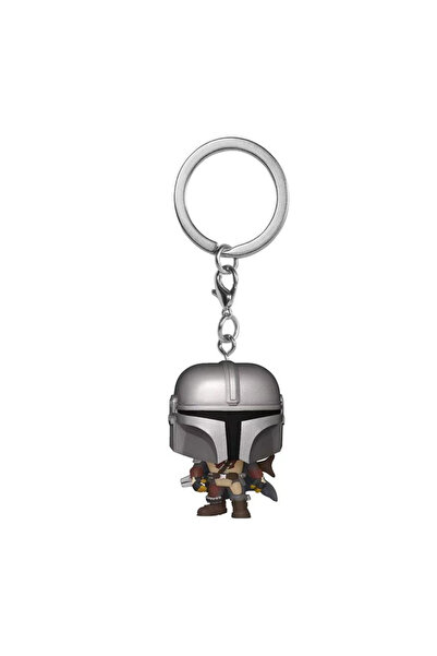 BANDAI 03 New Keychain Obi-wan Kenobi The Child Baby Yoda with Cup Boba Fett ...