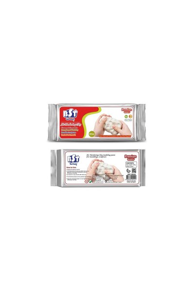 BST White Air Dry Clay 500g | Professional Modeling Clay for Sculpture, Art, ...