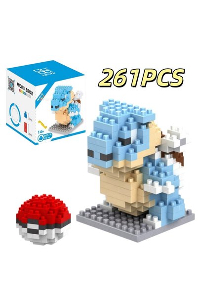 Choice مكعبات بناء بوكيمون ممتعة بـ 61 تصميمًا من NO-BOX 8057، دمى أنمي بيكات...