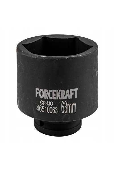 FORCEKRAFT Cheie tubulară de impact cu 6 puncte, 3/4 ", 63mm