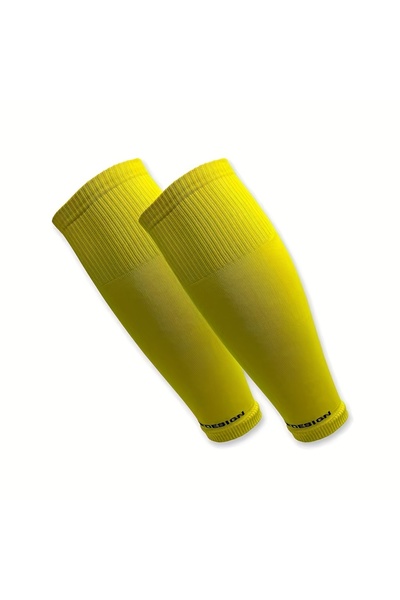Choice Free YELLOW 1pairs Compression Football Socks Cover, Compression Leg W...