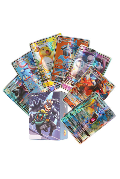 Choice 100GX 60/100Pcs Pokemon Cards English Version MEGA GX Vmax TAG EX Prox...