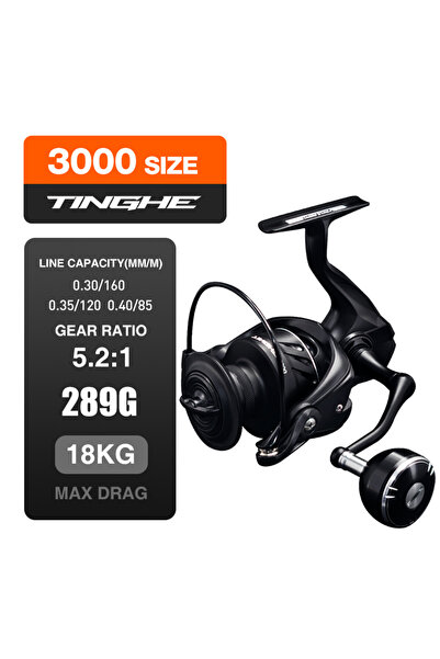 Choice 6 3000 SEASIR Spinning Reel TINGHE Drag Max 20KG 5.2:1 2500-6000 Seawa...